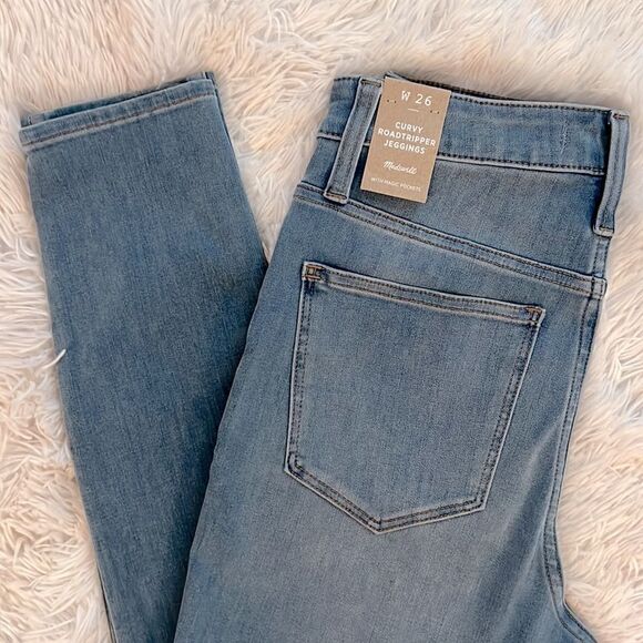 NWT Madewell Curvy Roadtripper Jeggings Size W 26 - Picture 4 of 12